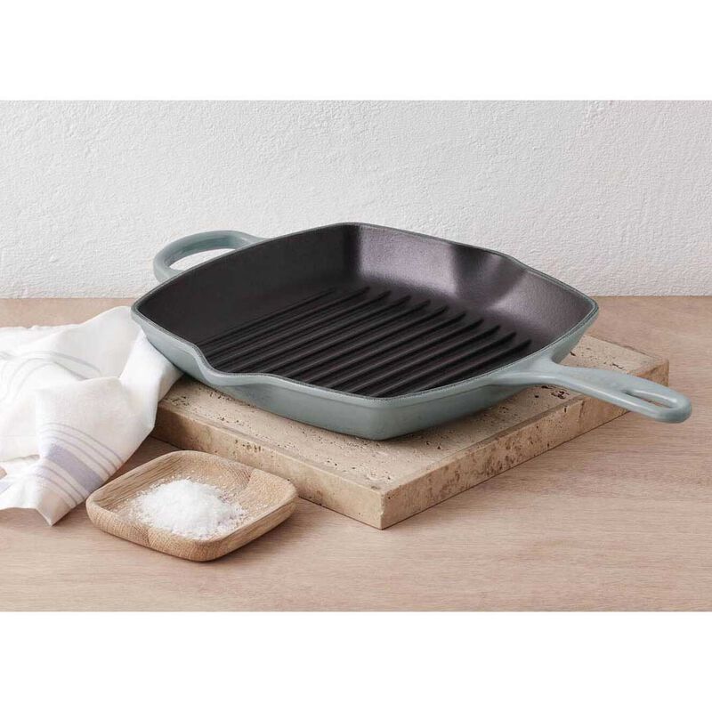 Le Creuset Signature Square Grillit 26cm - Sea Salt image number 1